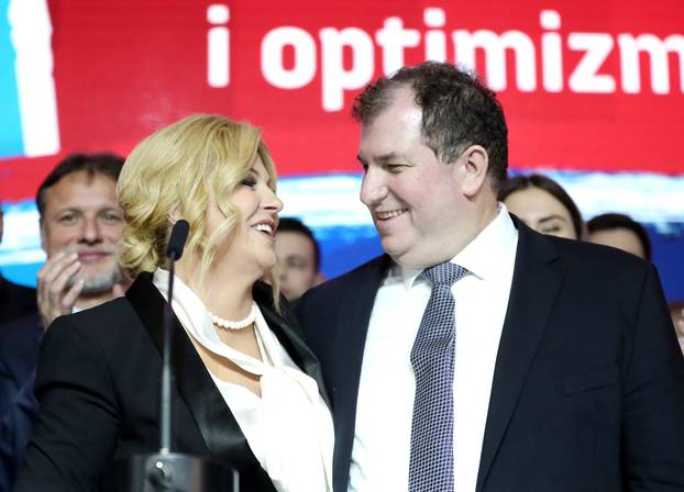Kolinda Grabar-Kitarović održala govor i čestitala novoizabranom predsjedniku Milanoviću