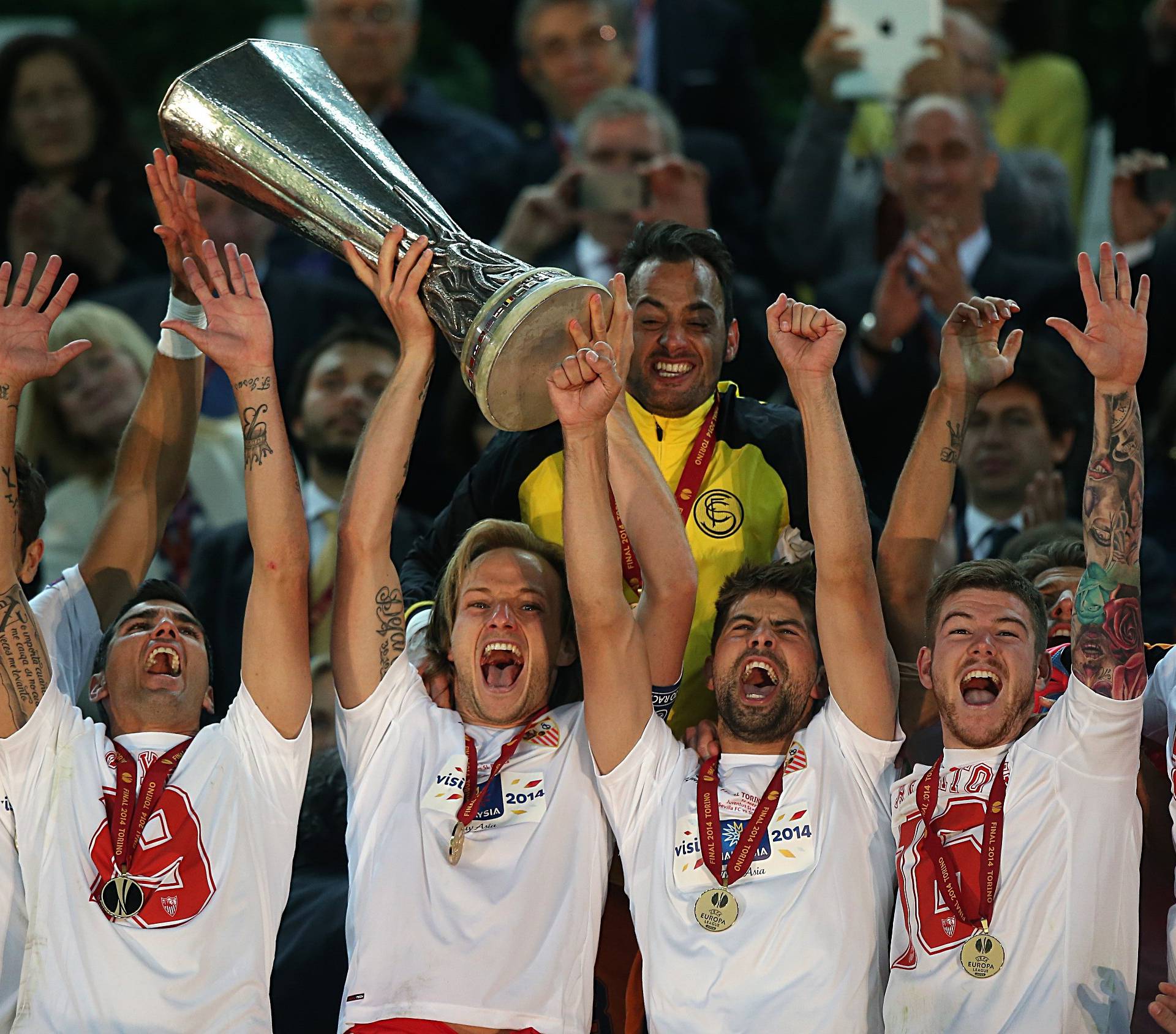 Soccer - UEFA Europa League - Final - Sevilla v Benfica - Juventus Stadium