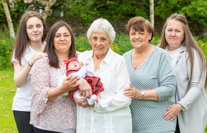Pra-pra-prabaka Mary ima 90 unučadi: Imamo čak šest živućih generacija žena u našoj obitelji