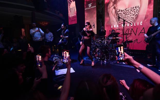 Zagreb: Ana Nikolić održala je koncert u klubu Mint