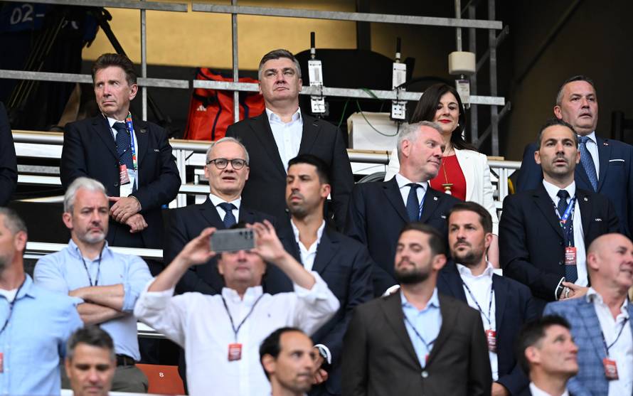 Leipzig: Predsjednik Milanovi? sa suprugom na susretu Hrvatske i Italije u 3. kolu skupine B na Europskom prvenstvu