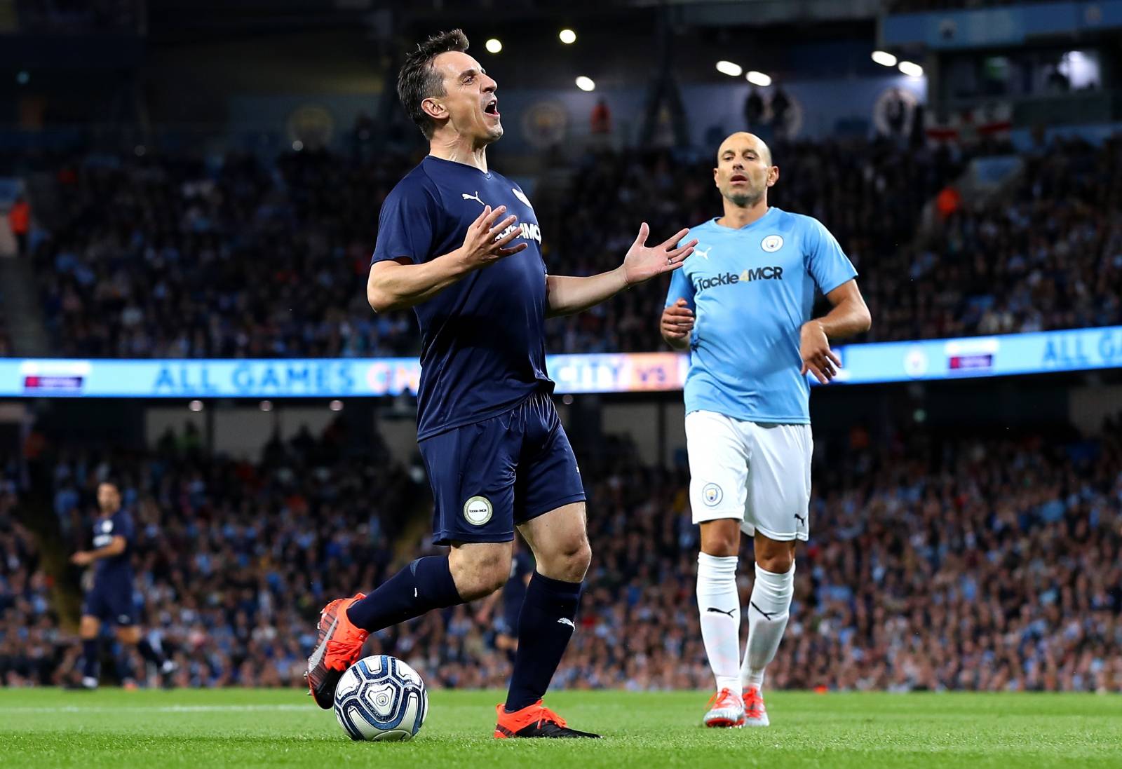 Vincent Kompany Testimonial - Manchester City Legends v Premier League All Stars XI - Etihad Stadium