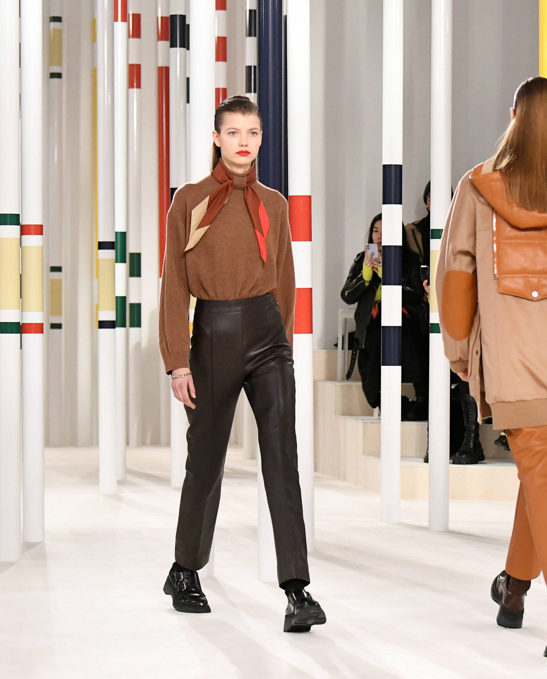 Hermes collection show at Paris Fashion Week