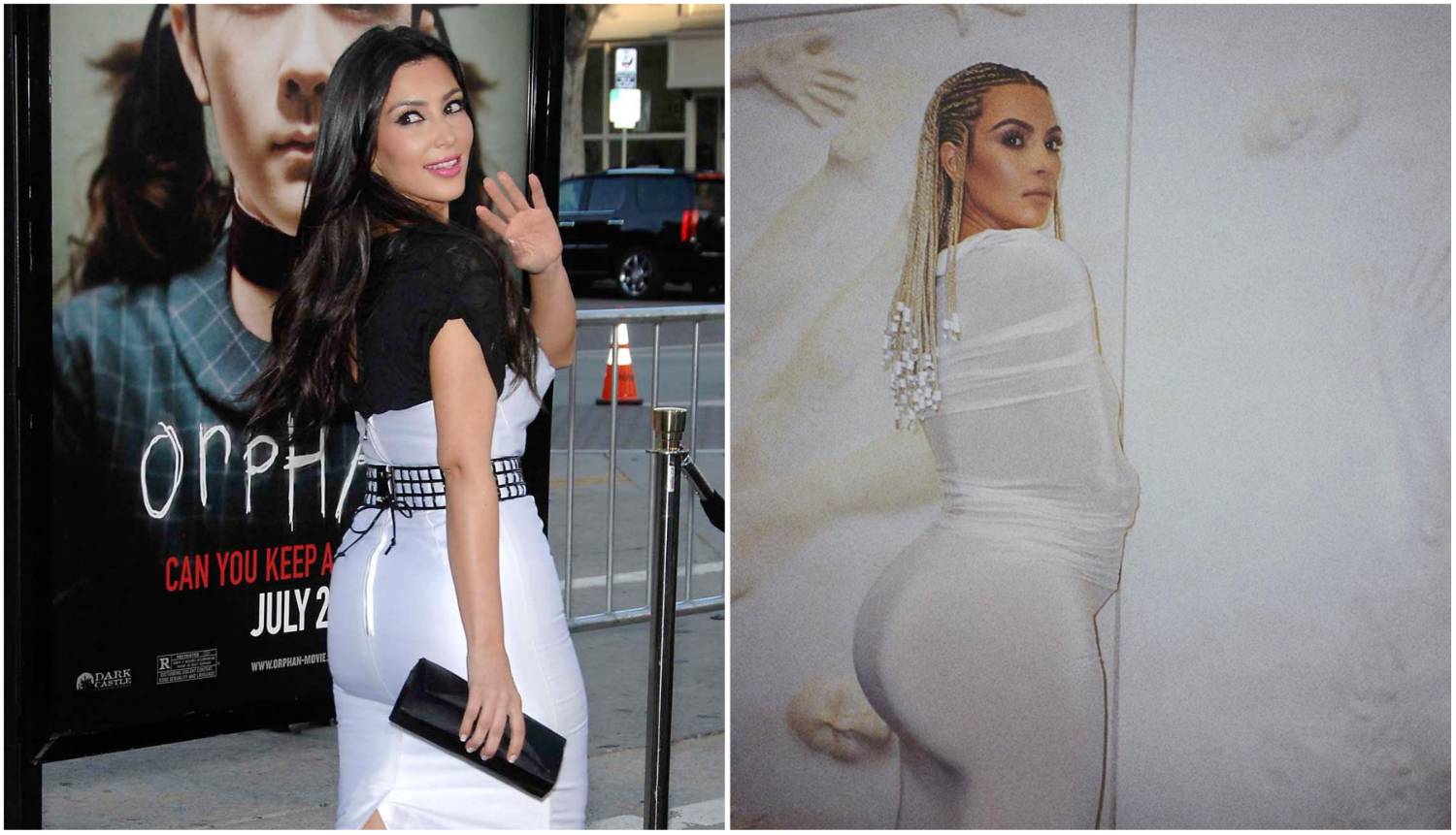 Kim Kardashian klela se da ima prirodnu guzu, a evo kako je izgledala na početku emisije