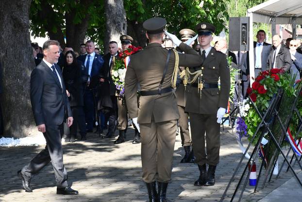 Okučani:  Obilježavanje 31. obljetnice vojno-redarstvene operacije "Bljesak"