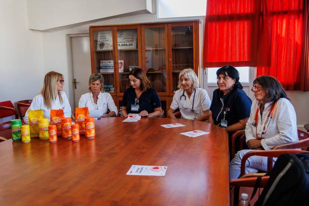 Split: Najava po&ccaron;etka humanitarne akcije Tommyja i Atlantic grupe za KBC Split