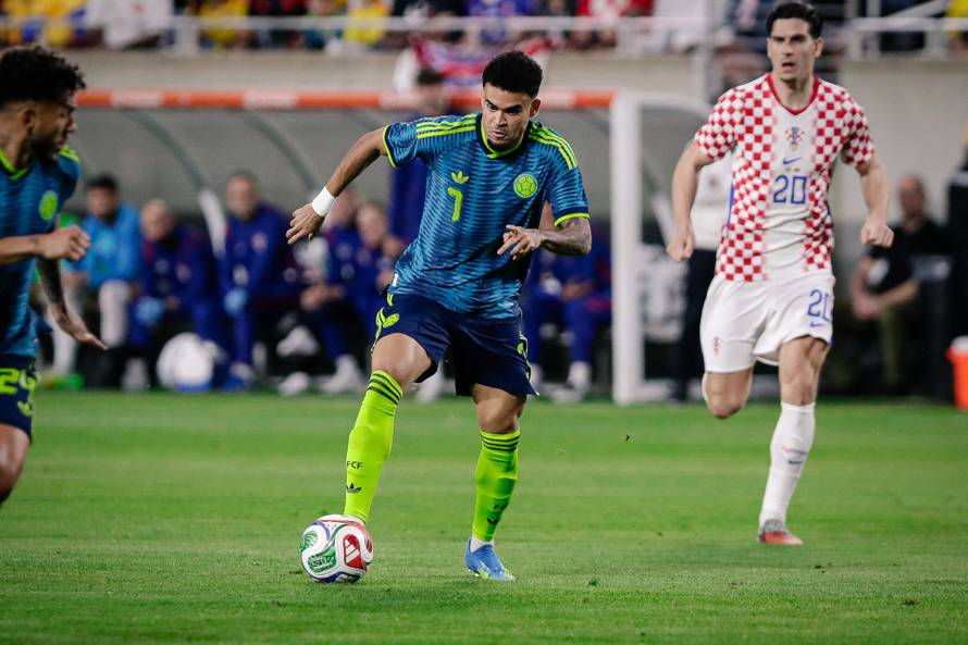 Soccer: International Men's Friendly-Croatia at Colombia