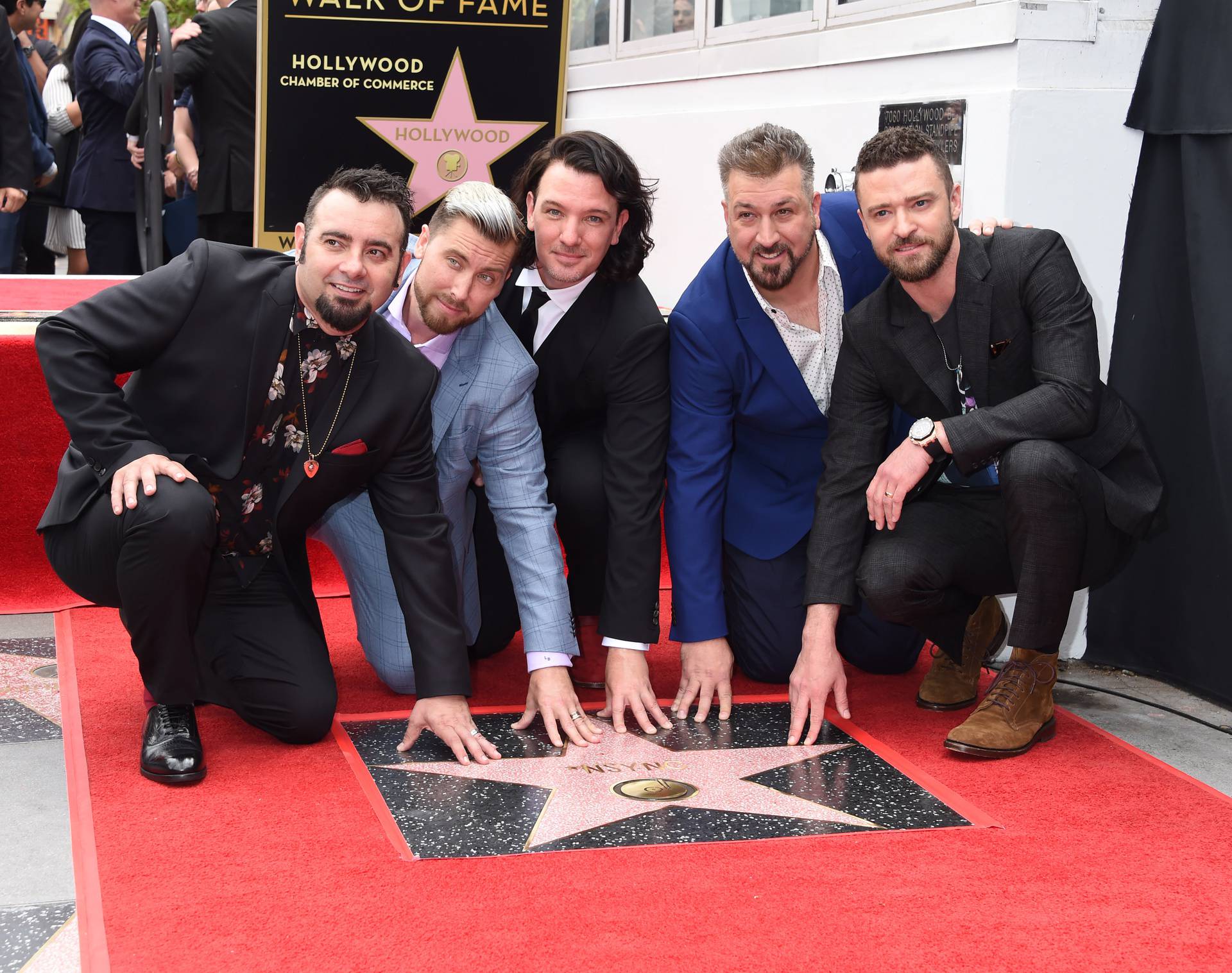 Los Angeles: Nekadašnja pop-senzacija, grupa NSYNC dobili zvijezdu na Stazi slavnih