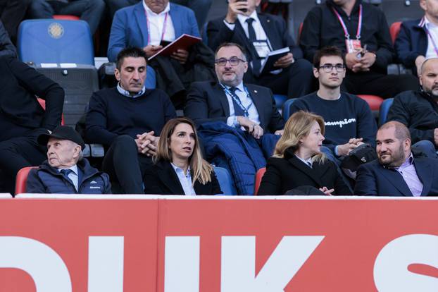 Split: Loža na Poljudu na utakmici Hajduk - Dinamo