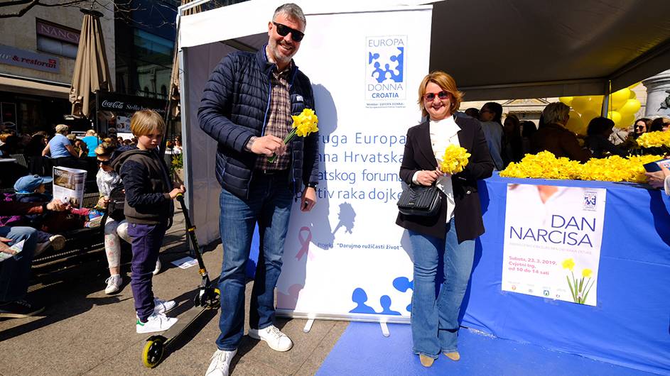 Udruga Europa Donna Hrvatska obilježila 23. Dan narcisa