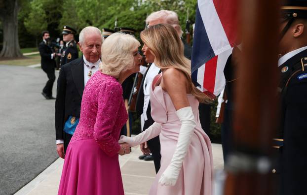 Britain's King Charles and Queen Camilla in the United States for state visit