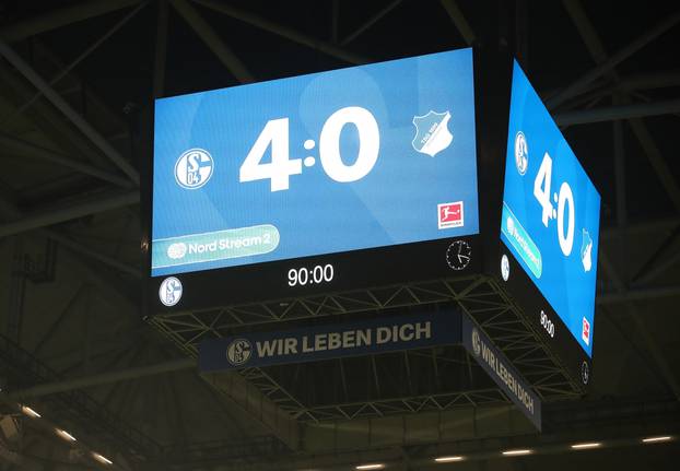 firo: 09.01.2021 Soccer: Soccer: 1st Bundesliga, season 2020/21 FC Schalke 04 - TSG Hoffenheim