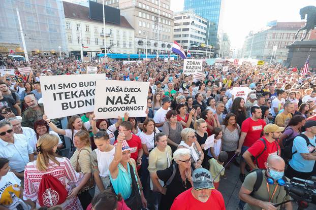 Zagreb: Na Trgu bana Jelačića održan Festival slobode