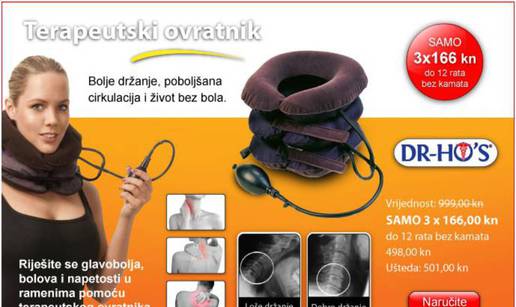 Isprobajte Neck Comforter terapeutski ovratnik dr. Hoa! 