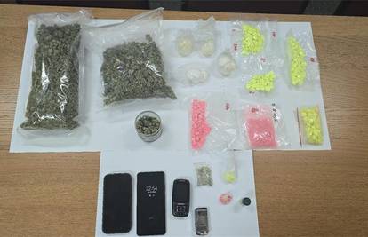 Policija u Osijeku uhitila dva dilera - imali su ecstasy, gljive, marihuanu, amfetamine...