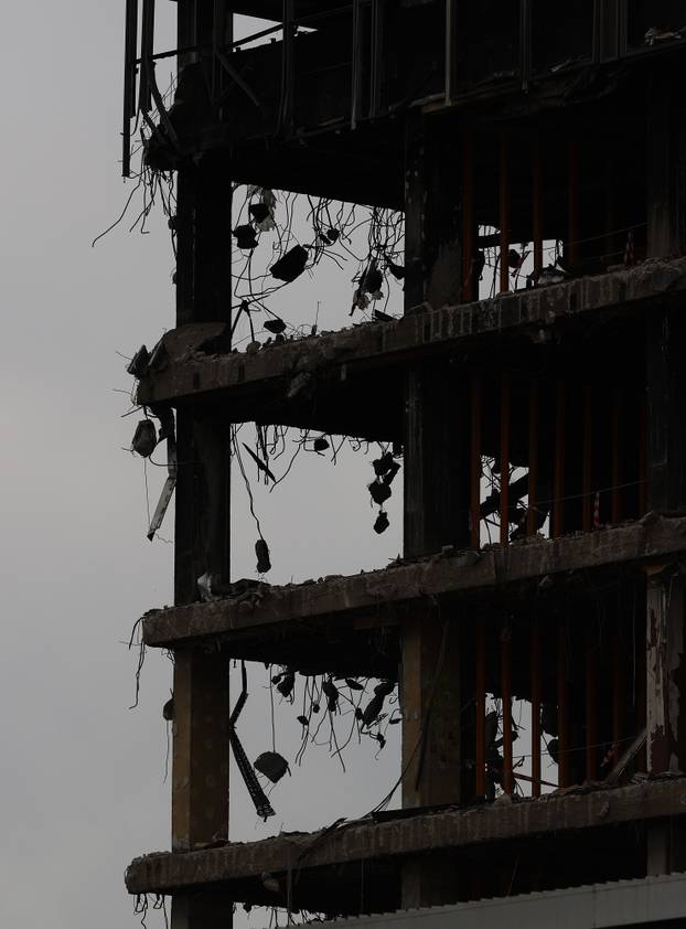 Zagreb: Nastavlja je rušenje zgrade Vjesnika