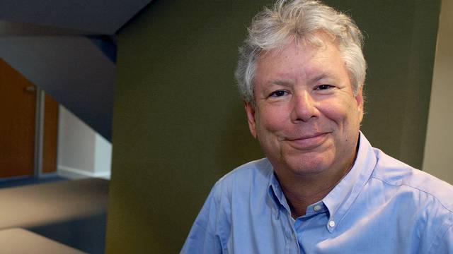 U.S. economist Richard Thaler poses in an undated photo provided by the University of Chicago Booth School of Business
