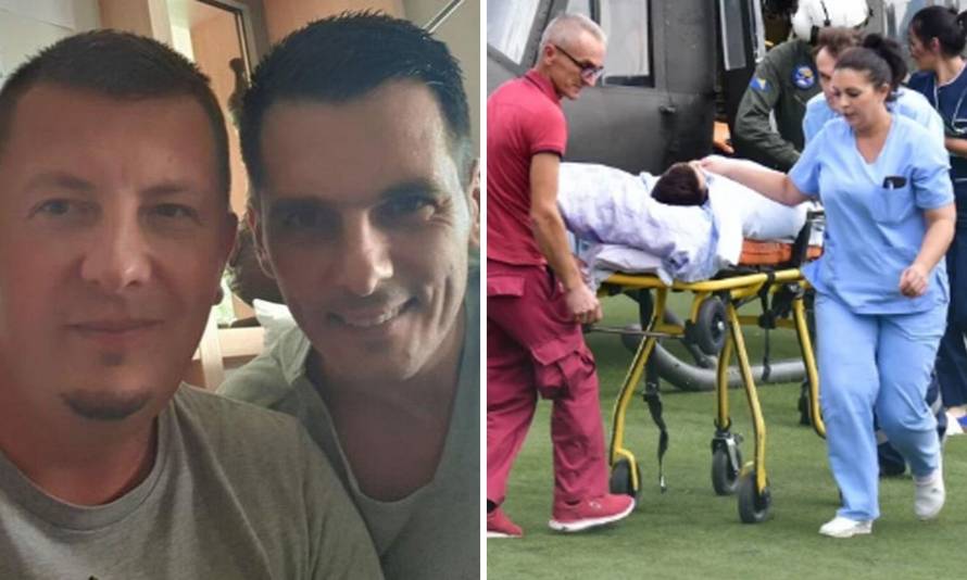 Prva Spahićeva fotografija nakon teške prometne nesreće