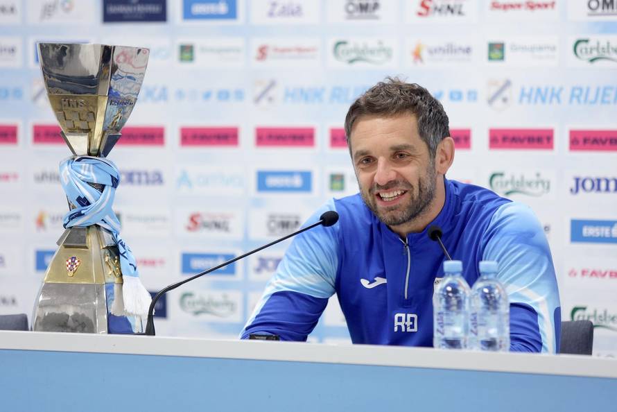 Konferencija za medije Rijeke uoči utakmice  sa Slavenom
