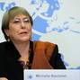 FILE PHOTO: UN High Commissioner for Human Rights Michelle Bachelet attends  an event at the United Nations in Geneva
