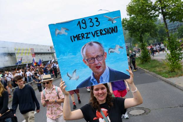 Christopher Street Day LGBTQ+ Pride march, in Berlin