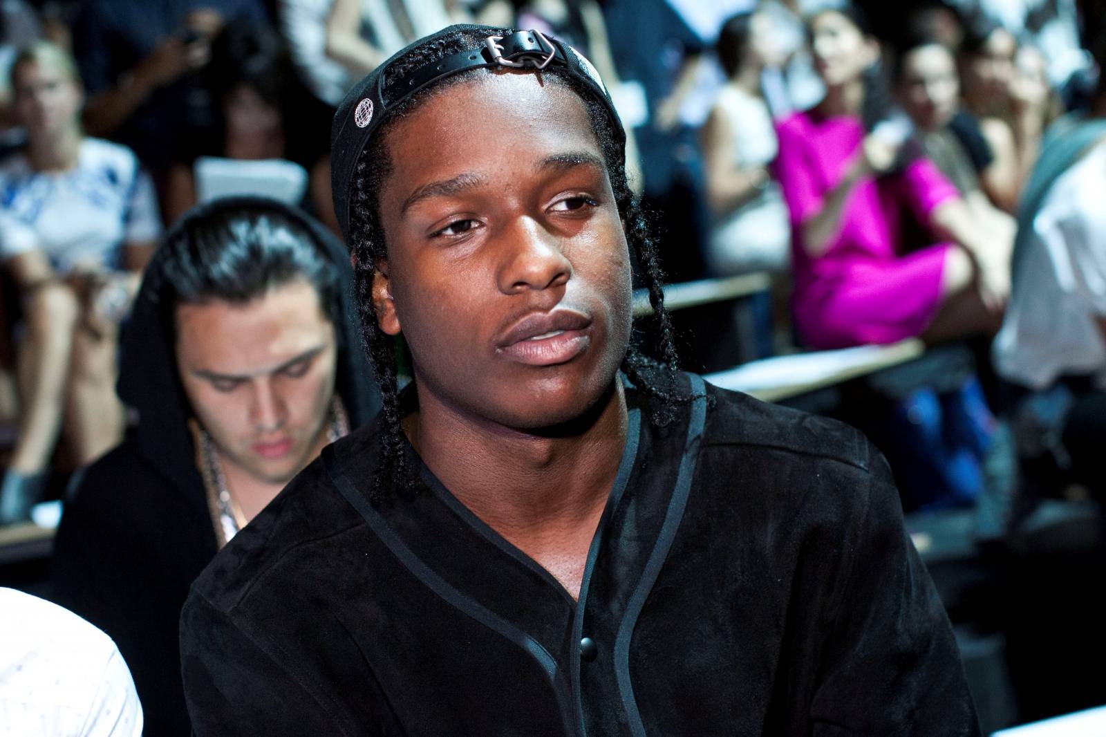 FILE PHOTO: U.S. rapper ASAP Rocky attends the Alexander Wang Spring/Summer 2013 collection during New York Fashion Week