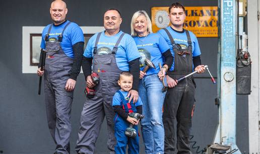 Treća generacija vulkanizera u Čazmi: 'I Niko (3) zna šarafiti!'