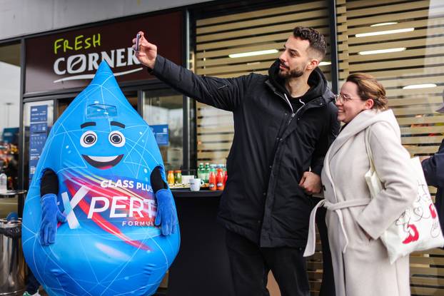 Zagreb - Konferencija za medije i druženje igrača RK Zagreba sa navijačima 