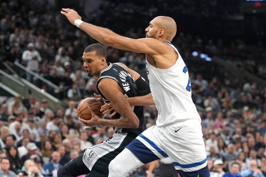 NBA: Playoffs-Minnesota Timberwolves at San Antonio Spurs