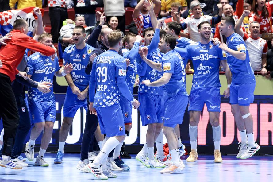 Malmo: Hrvatska izborila polufinale EHF Europskog prvenstva