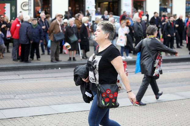 Zagreb: Zahvaljujući južini na ulicama grada zavladali kratki rukavi