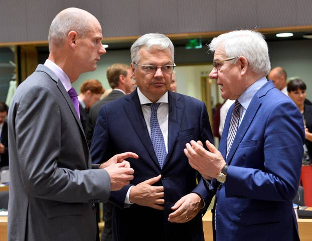 EU Foreign Ministers meeting in Brussels