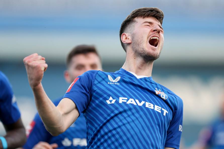 Zagreb: Petar Sučić zabio gol za 1:0 u utakmici protiv NK Osijek