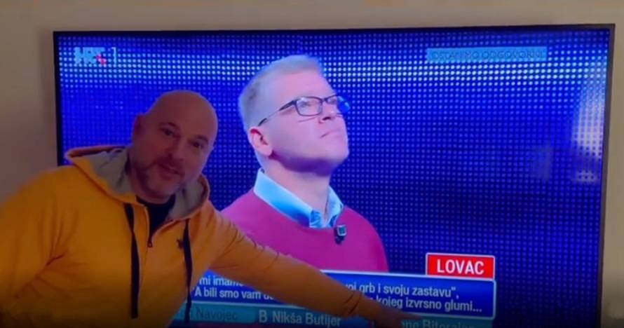 Bitorajac je nasmijao pratitelje videom u kojem reagira na pitanje o sebi u kvizu 'Potjera'