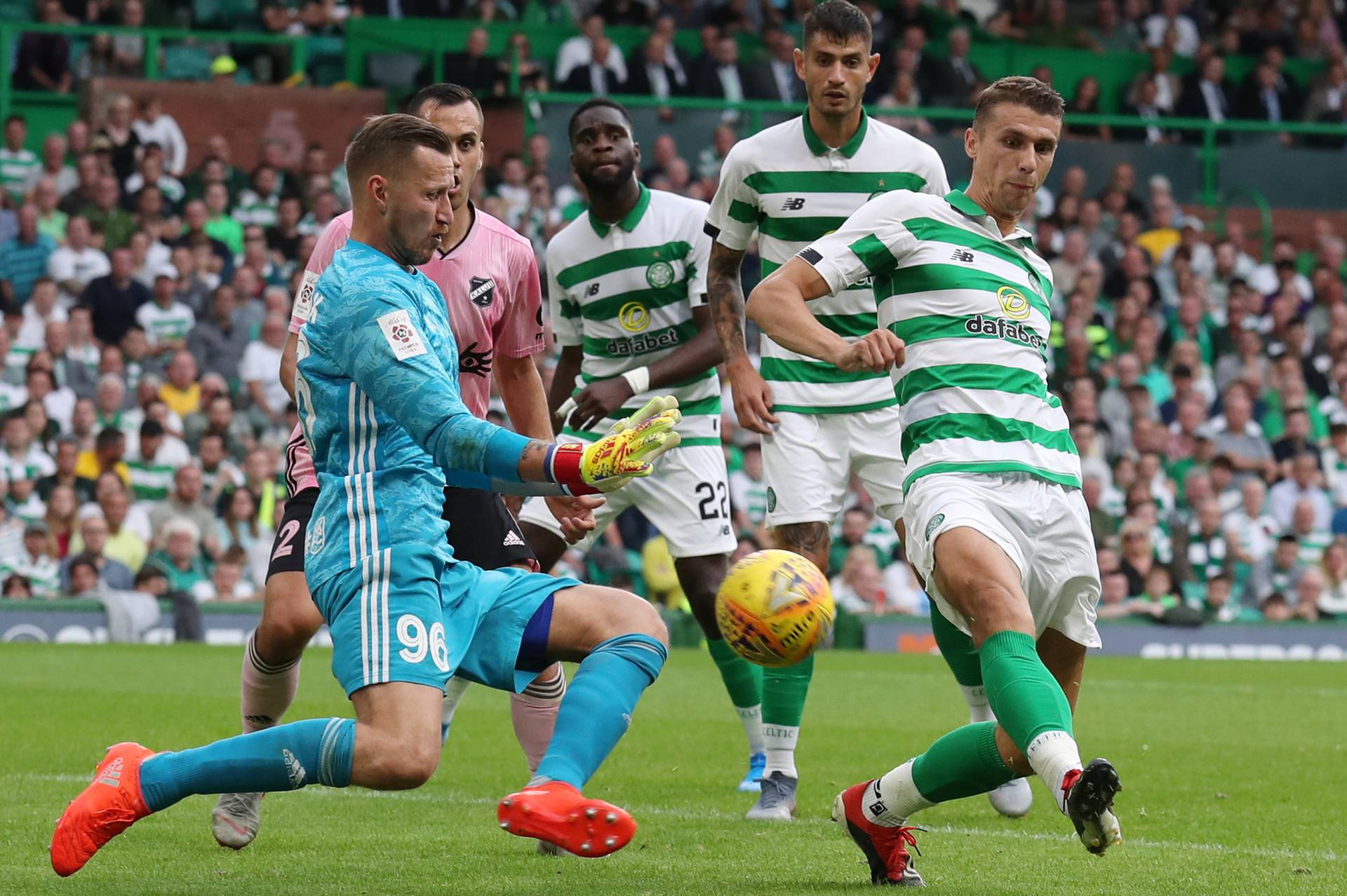 Celtic v Nomme Kalju - UEFA Champions League - Second Qualifying Round - First Leg - Celtic Park