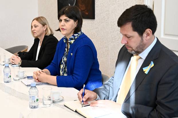 Zagreb: Andrej Plenković sastao se s glavnom europskom tužiteljicom Laurom Codrutom Kovesi