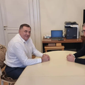 Sastali se Vučić i Dodik: 'Bio je dobar sastanak. Na stolu nema ničega, sve smo pojeli ranije!'
