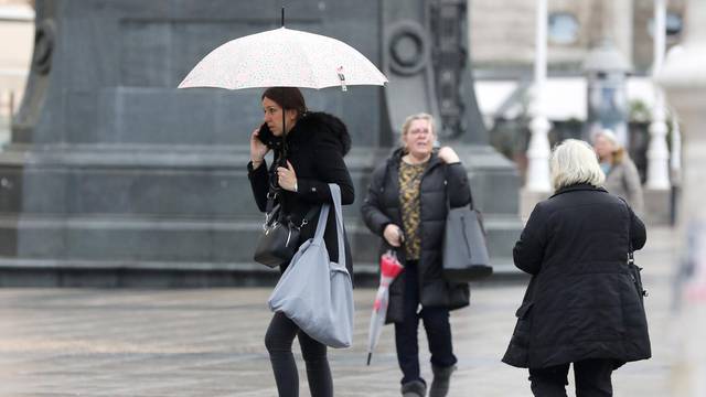 Zagreb: Ujutro kiša i južina, a prema večeri zahlađenje