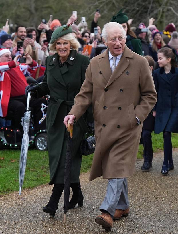 Royals attends Christmas Day Church service