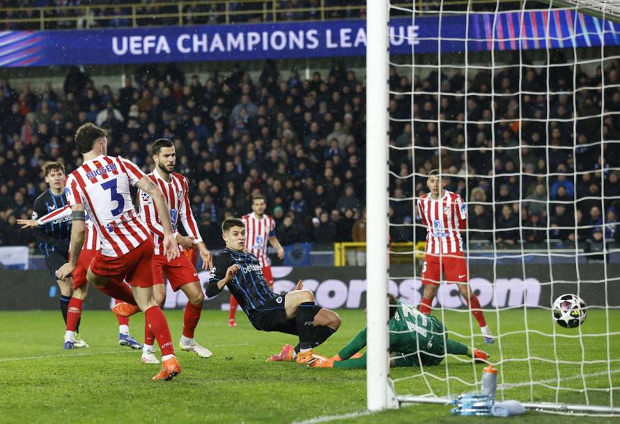 UEFA Champions League - Play Off - First Leg - Club Brugge v Atletico Madrid