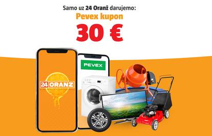 Ovo može samo Oranž: Kupon za Pevex od 30 € i 78 € drugih kupona!
