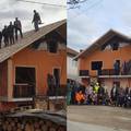 Skupilo se cijelo selo i obnovilo kuću koja je izgorjela u požaru