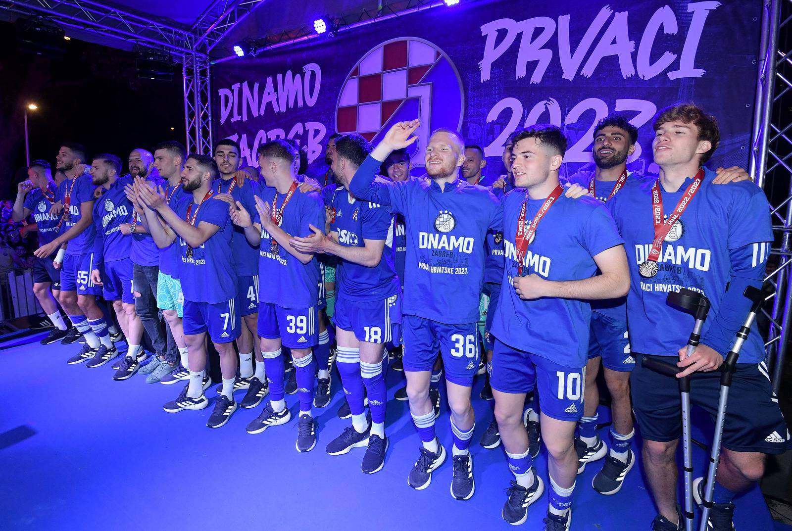 Zagreb: Slavlje Modrih nastavlja  se u fan zoni