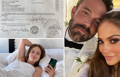 Jennifer promijenila prezime u Affleck, podijelila je detalje i fotografije sa svadbe u Vegasu