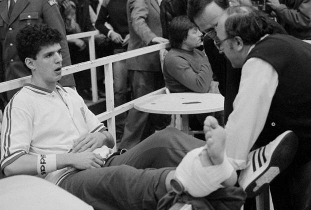 Druga utakmica finala play-offa Prvenstva Jugoslavije 1986. godine, KK Cibona - KK Zadar