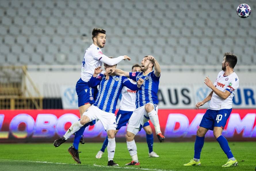 Split: Utakmica 18. kola Prve HNL, HNK Hajduk - NK Lokomotiva