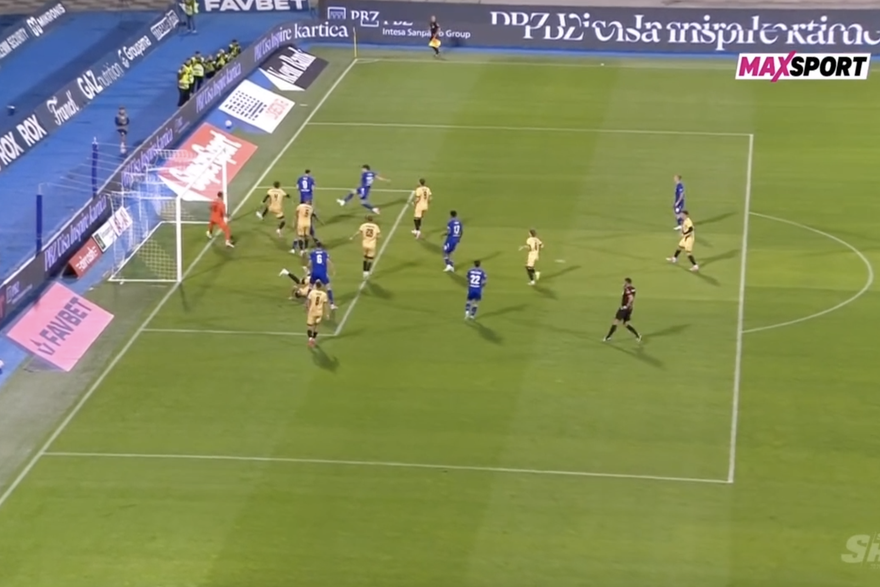 Golovi na utakmici Dinamo - Lokomotiva