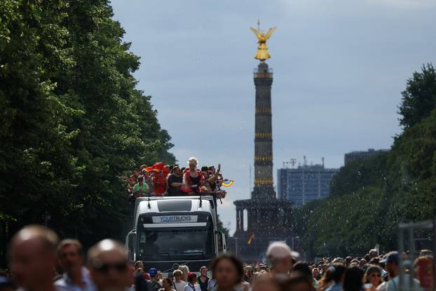 Christopher Street Day LGBTQ+ Pride march, in Berlin