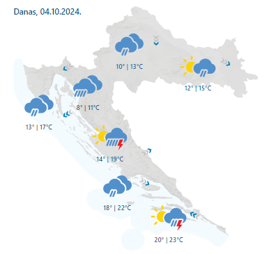 UŽIVO Rastu vodostaji rijeka diljem Hrvatske, očekuje se još jedan val obilne kiše za vikend