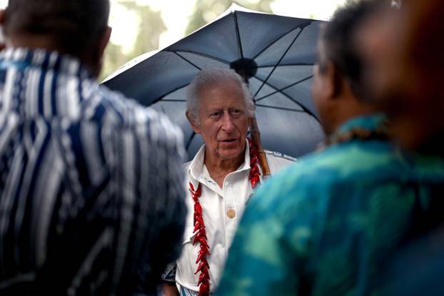 Posjet kraljevskog para Samoi